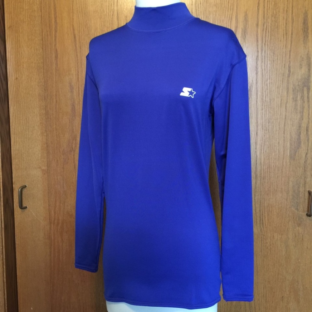 Under Armour type fabric-LONG SLEEVE MOCK NECK